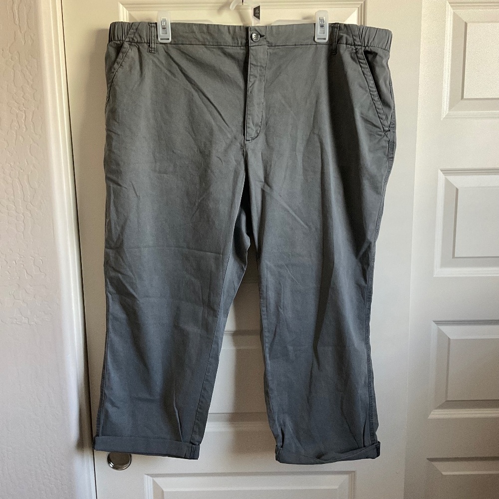 Old‎ Navy High Rise OG Chino Ankle Pants - Grey - Size 3X
